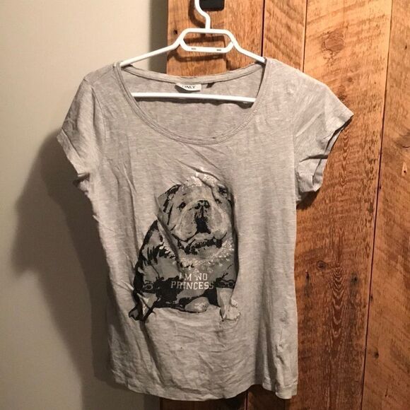 3/30$ ONLY funny t-shirt « I’m no princess » - Picture 1 of 7